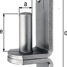 Morsetto GAH su piastra 13x10mm ( 3000200306 )
