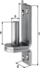 GAH Kloben  auf Platte 13x10mm ( 3000200306 )