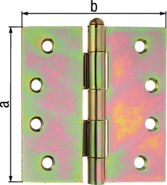 GAH Scharnier  Höhe 100 mm Breite 100 mm ( 3000200532 )