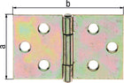 GAH Charnière hauteur 60 mm largeur 90 mm ( 3000200549 )