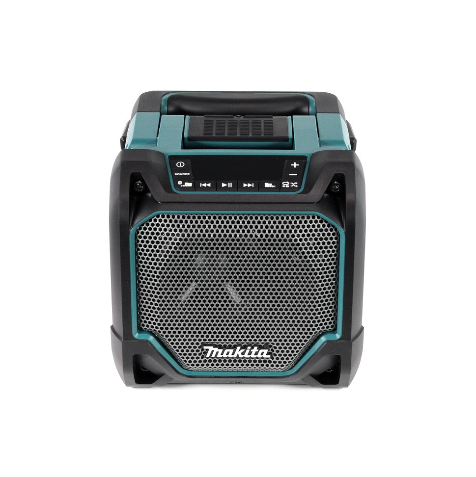 Makita DMR 202 Altoparlante a batteria 12 - 18 V AUX Bluetooth Solo - senza batteria, senza caricabatterie