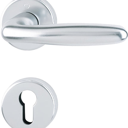 HOPPE set di rose Verona 1510 / 42KB/42KBS Alluminio F1 ( 3000203133 )