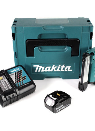 Makita DST 221 RT1J 18 V Li-ion Akku Tacker im Makpac + 1x BL 1850 B 5,0 Ah Li-Ion Akku + DC 18 RC Ladegerät - Toolbrothers