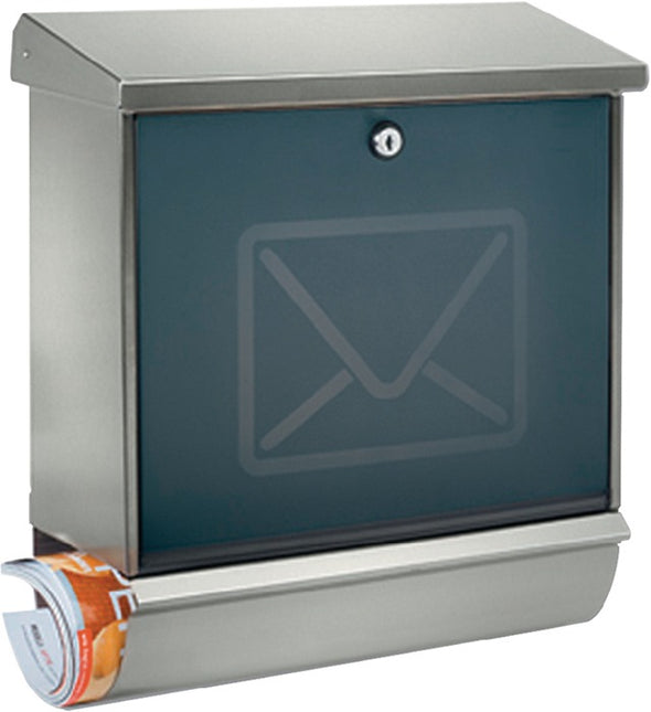 Cassetta postale BURG-WÄCHTER Lucca-Set 3713 Ni Altezza 440 mm Larghezza 380 mm Profondità 148 mm ( 3000253212 )