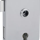 Serratura per porte in vetro HERMAT 6033 PZ R- Roma in acciaio inox opaco ( 3000253946 )