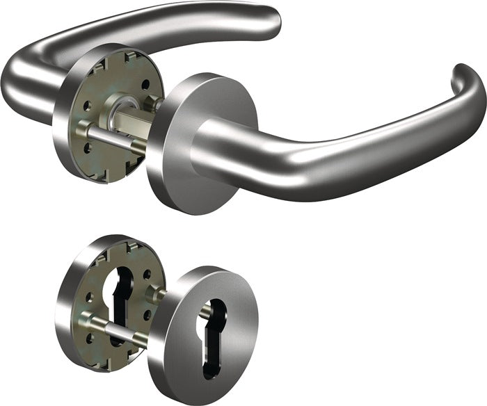 OGRO Rosettengarnitur CORE8999 8mm / 6501 / 6612 PZ ER Edelstahl ER ( 3000267209 )