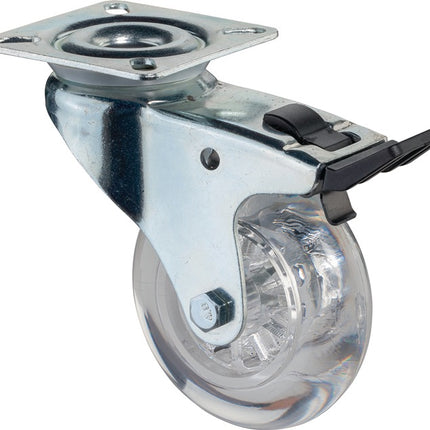 BS ROLLEN Lenkrolle mit Feststeller  Rad-Ø 75 mm Tragfähigkeit 50 kg ( 3000275197 )