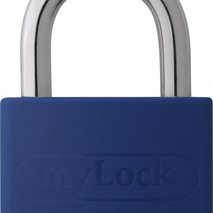 ABUS Zylindervorhangschloss T65AL/40 blau gl. Schlosskörperbreite 43 mm ( 3000280252 )