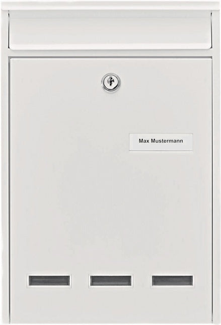 BURG-WÄCHTER Briefkasten Köln 871 W Höhe 315 mm Breite 215 mm Tiefe 75 mm ( 3000290202 )