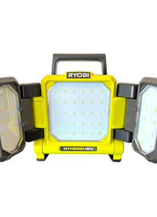 RYOBI RLPH18-0 Hybrydowa lampa panelowa LED 18 V 3000 lm ( 5133005397 ) Solo - bez akumulatora, bez ładowarki