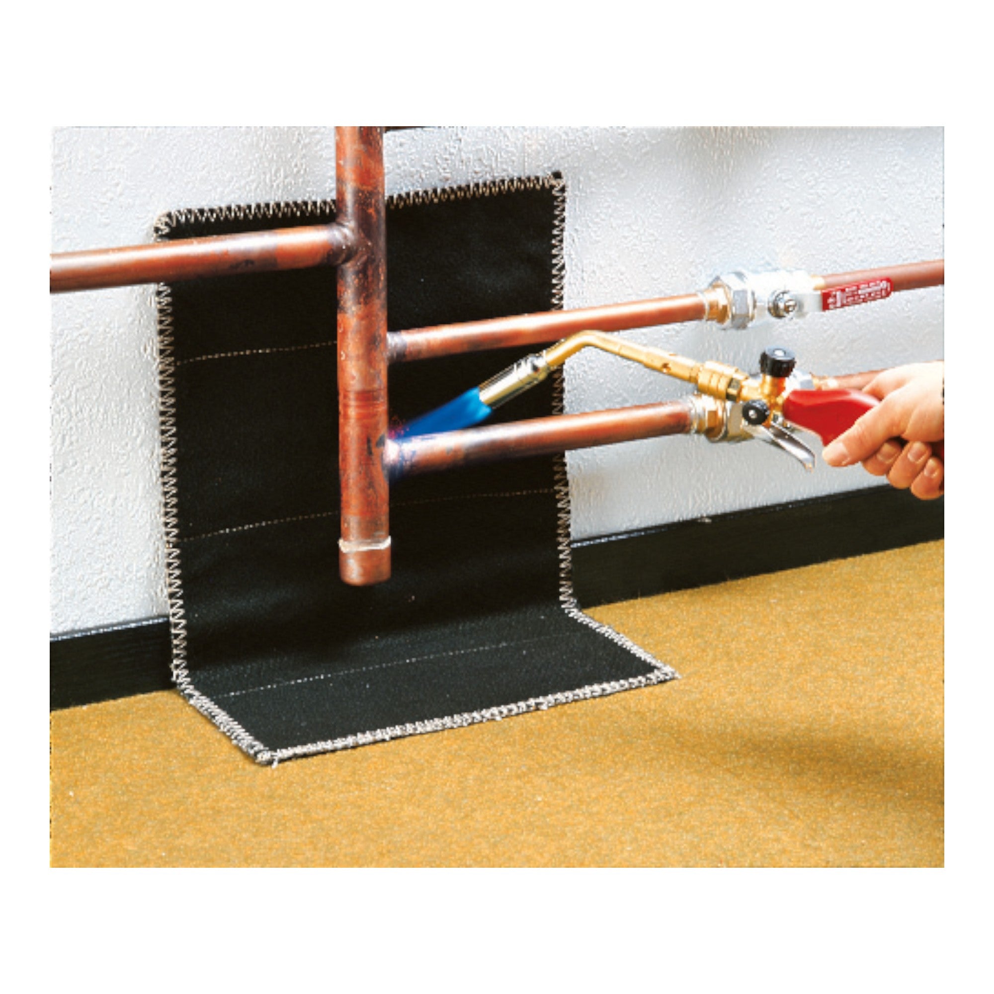 Rothenberger Flammschutzmatte 33 x 50 cm 700 C 31050  1 - toolbrothers