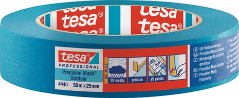 TESA precyzyjna krepa 4440 zewnętrzna UV PLUS gładka ( 4000309041 )