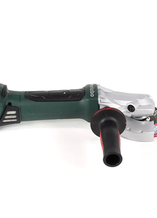 Metabo WF 18 LTX Akku Winkelschleifer 125 mm im Transportkoffer inklusive 2x 5,2 Ah Akku, Ladegerät und Lamellenschleifrad (601306500) - Toolbrothers