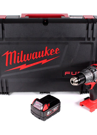 Milwaukee M18 FPD-501 Akku Schlagbohrschrauber 135 Nm im HD System Koffer mit 1x M18 B5 5,0 Ah Akku - Toolbrothers