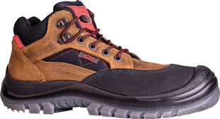 REMISBERG Botas de seguridad Sherpa talla 40 marrón/rojo (4000372480)