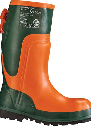 FELDTMANN Forstsicherheitsstiefel Ulme Größe 43 oliv/orange ( 4000373353 )