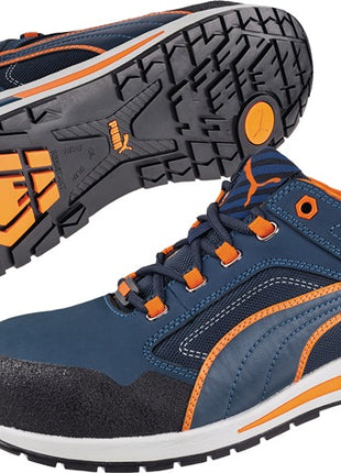 Chaussures de sécurité PUMA Crosstwist LOW taille 41 bleu/orange ( 4000374601 )