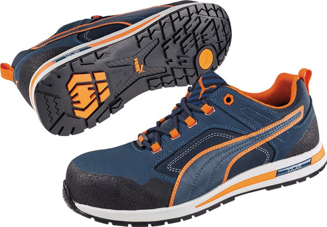 PUMA scarpa di sicurezza Crosstwist LOW taglia 45 blu/arancio ( 4000374605 )