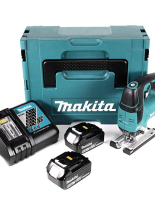 Makita DJV 182 RTJ Akku Pendelhubstichsäge 18V Brushless + 2x Akku 5,0Ah + Ladegerät + Makpac - Toolbrothers