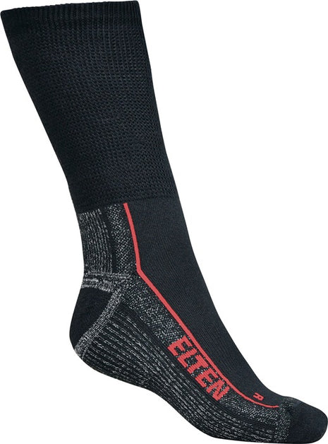 Skarpety funkcjonalne ELTEN Perfect Fit Socks ESD (Carbon) rozmiar 47-50 czarny/szary ( 4000374858 )