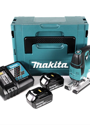 Makita DJV 182 RGJ Akku Pendelhubstichsäge 18V Brushless + 2x Akku 6,0Ah + Ladegerät + Makpac - Toolbrothers