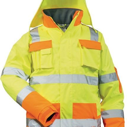SAFESTYLE Warnschutz-Pilotenjacke Mats Größe L ( 4000378592 )