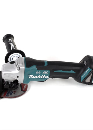 Makita DGA 517 RF1J Akku Winkelschleifer 18 V 125 mm Brushless + 1x Akku 3,0 Ah + Ladegerät + Makpac - Toolbrothers