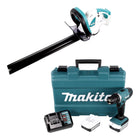 Kit combiné Makita taille-haie sans fil UH 480 DZ + perceuse sans fil DF 347 DWE 14,4 V + 2x batterie 1,5 Ah + chargeur