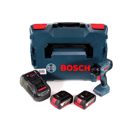 Bosch GDR 18V-160 Akku Drehschlagschrauber 18V 160Nm+ 2x Akku 6,0Ah + Ladegerät + L-Boxx - Toolbrothers