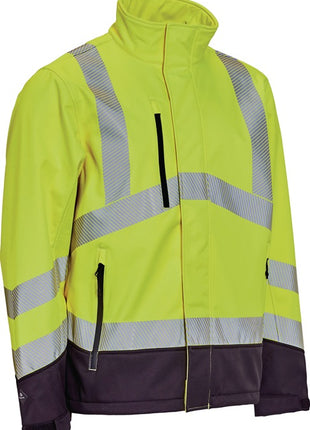 ELKA RAINWEAR Warnschutz-Softshelljacke VISIBLE XTREME Größe XL ( 4000380462 )