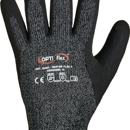 OPTIFLEX Schnittschutzhandschuhe Winter Flex 5 Größe 10 grau/schwarz ( 4000391064 )