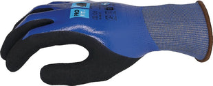 Gants de protection anti-coupures PRO FIT Ultra DRY CUT D taille 8 bleu / noir ( 4000391424 )