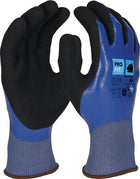 Gants de protection anti-coupures PRO FIT Ultra DRY CUT D taille 8 bleu / noir ( 4000391424 )