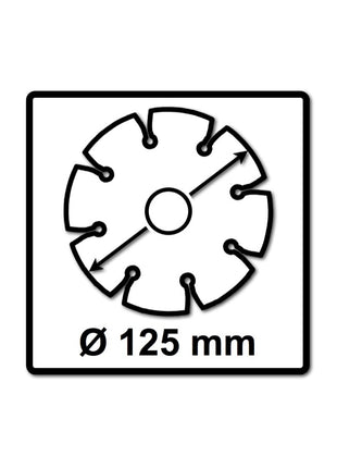 Bosch Trennscheiben für Metall - 125 x 22,23 mm, gekröpft - 25 Stück ( 2608600221 ) - Toolbrothers