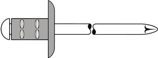 GESIPA Blindniet PolyGrip® Nietschaft d x l 4,8 x 10 mm K16 ( 4000813562 )