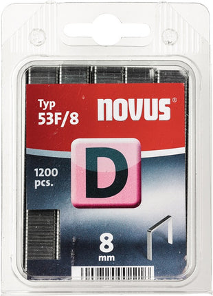 Clip à fil plat NOVUS D type 53 F largeur de clip 11,3 mm (4000813830)