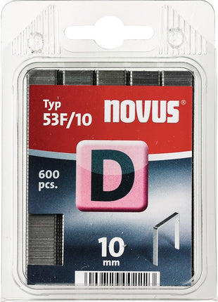 Clip à fil plat NOVUS D type 53 F largeur de clip 11,3 mm (4000813832)