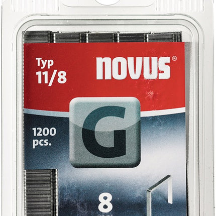 NOVUS Flachdrahtklammer G Typ 11 B10,6xL8mm ( 4000813878 )