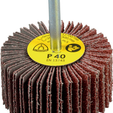 Disco lamellare KLINGSPOR KM 613 Ø40xH20mm grana 80 ( 4000844357 )