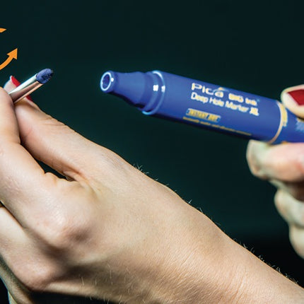 PICA Permanentmarker BIG INK SMART-USE-MARKER XL weiß ( 4000871421 )