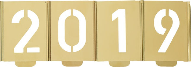 Set di stencil di marcatura KUKKO 327 numeri 0 - 9 ( 4000871684 )