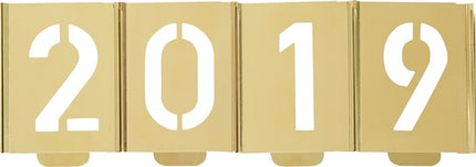 Set di stencil di marcatura KUKKO 327 numeri 0 - 9 ( 4000871685 )