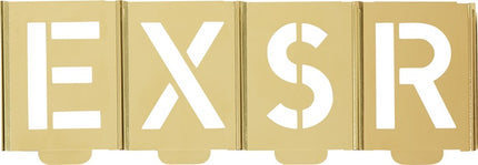 Set di dime di marcatura KUKKO 327 lettere A - Z ( 4000871886 )