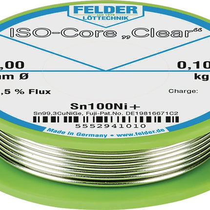 FELDER Lötdraht ISO-Core® Clear 1 mm ( 4000872820 )
