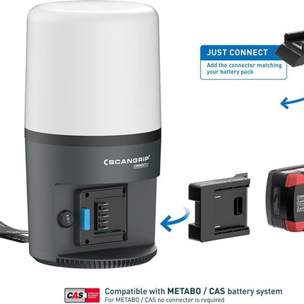 Faretto LED SCANGRIP AREA 6 CONNECT 54 W 3000 - 6000 lm ( 4000873482 )