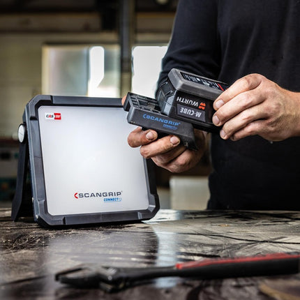 SCANGRIP Faretto LED VEGA 2 CONNECT 20 W 1000 - 2000 lm ( 4000873484 )