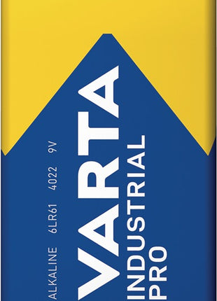 VARTA Batterie Industrial PRO 9 V 6AM6 9V-Block 630 mAh ( 4000876104 )