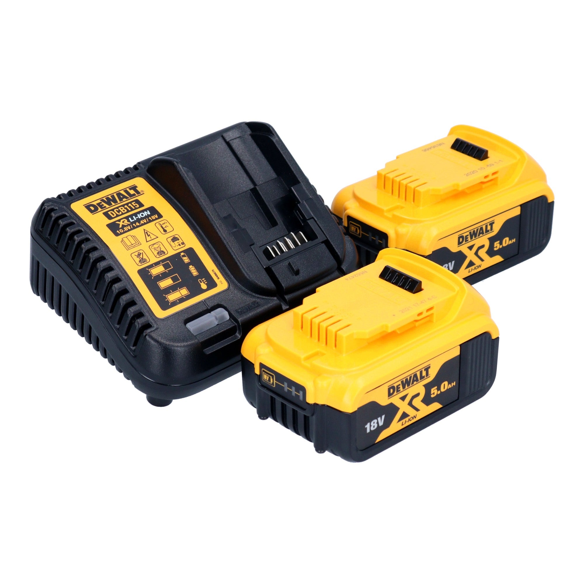 DeWalt DCF 620 P2T Akku Trockenbauschrauber 18 V 30 Nm Brushless 2x Akku 5 0 Ah Ladegeraet TSTAK 3 - toolbrothers