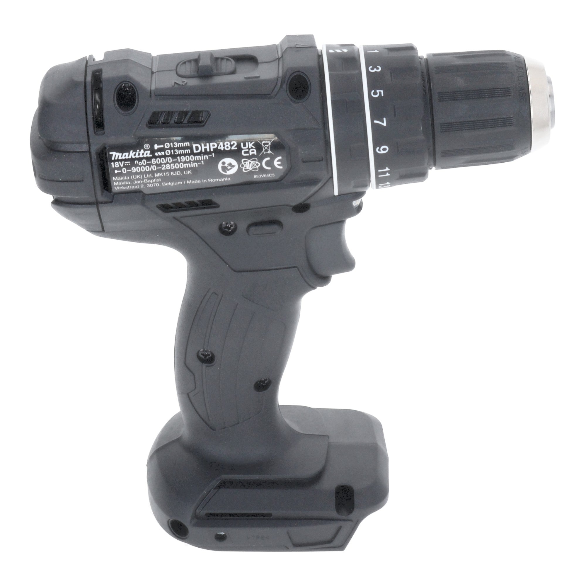 Makita DHP 482 T1B Akku Schlagbohrschrauber 18 V 62 Nm Schwarz 1x Akku 5 0 Ah ohne Ladegeraet 4 - toolbrothers