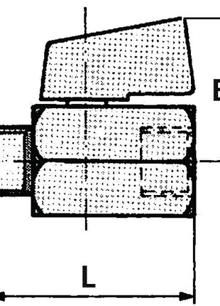 RIEGLER mini válvula de bola LÍNEA DE VÁLVULAS 10 mm 3/8 (4163000189)